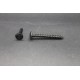 Vis de Penture TC Large Torx Acier Zingué Noir 7 X 60