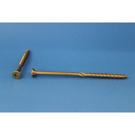 Vis à Bois VBA Spéciale Charpente TF Torx Grande Longueur  8 X 160