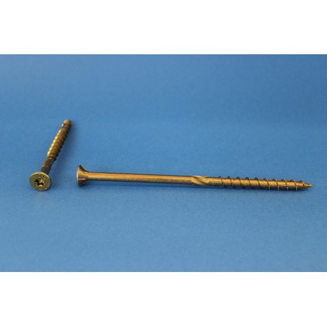 Vis à Bois VBA Spéciale Charpente TF Torx Grande Longueur  8 X 160