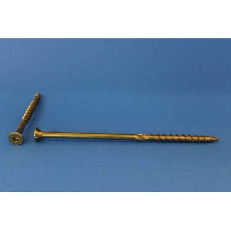 Vis à Bois VBA Spéciale Charpente TF Torx Grande Longueur  8 X 180