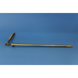 Vis à Bois VBA Spéciale Charpente TF Torx Grande Longueur  8 X 220