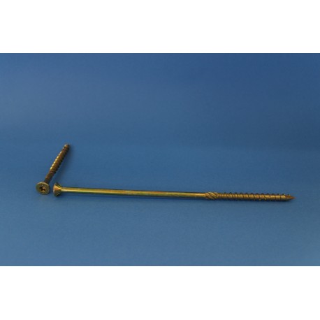 Vis à Bois VBA Spéciale Charpente TF Torx Grande Longueur  8 X 240