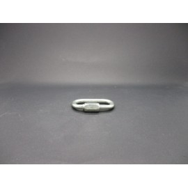 Maillon rapide acier zingué 5mm