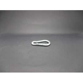 Mousqueton acier zingué 5mm