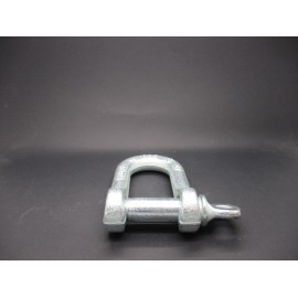 Manille Droite acier zingué 18mm