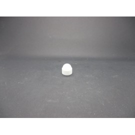 Cache-écrous Nylon coloris Blanc 6 mm