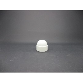 Cache-écrous Nylon coloris Blanc 16 mm