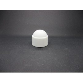 Cache-écrous Nylon coloris Blanc 20 mm