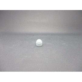 Cache-écrous Nylon Coloris Gris clair 6 mm