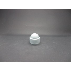 Cache-écrous Nylon Coloris Gris clair 16 mm