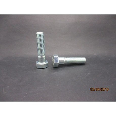 Vis Tête Hexagonale 8.8 Acier Zingué Din 931 12x45