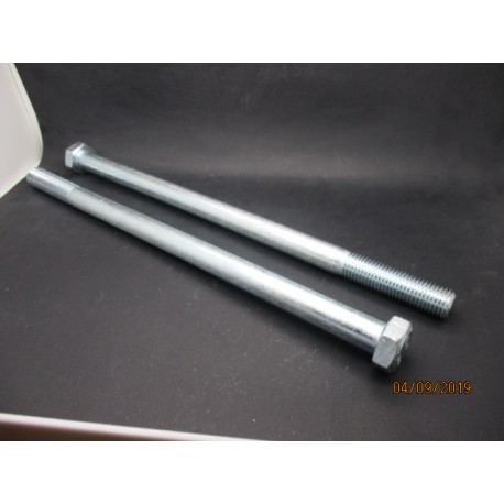 Vis Tête Hexagonale 8.8 Acier Zingué Din 931 16x300