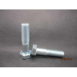 Vis Tête Hexagonale 8.8 Acier Zingué Din 931 20x65