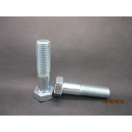 Vis Tête Hexagonale 8.8 Acier Zingué Din 931 20x65