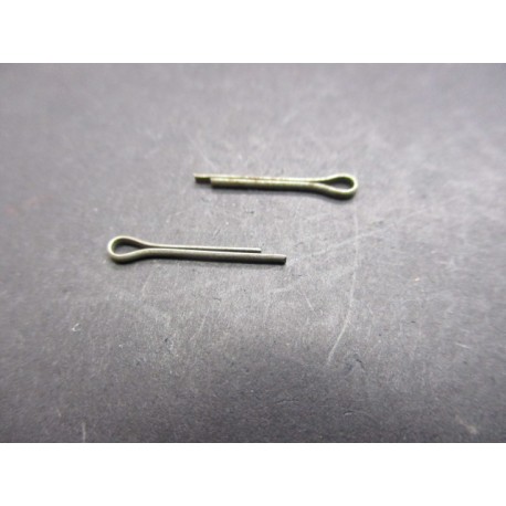 Goupille fendue acier zingué 1x15