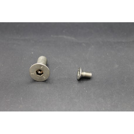 Vis Métaux Inox A2 TF Inviolable 6 Pans creux Têton central 5x10