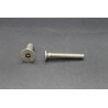 Vis Métaux Inox A2 TF Inviolable 6 Pans creux Têton central 6x40