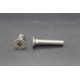 Vis Métaux Inox A2 TF Inviolable 6 Pans creux Têton central 8x40
