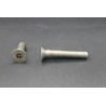 Vis Métaux Inox A2 TF Inviolable 6 Pans creux Têton central 8x45
