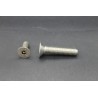 Vis Métaux Inox A2 TF Inviolable 6 Pans creux Têton central 10x45